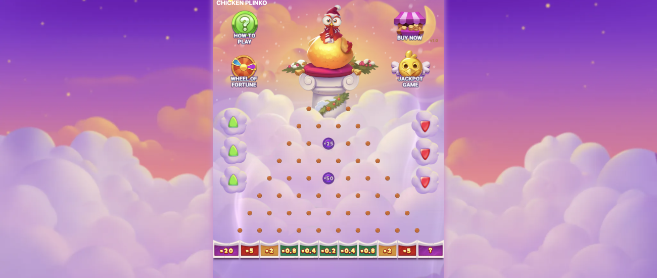 Chicken Plinko slot